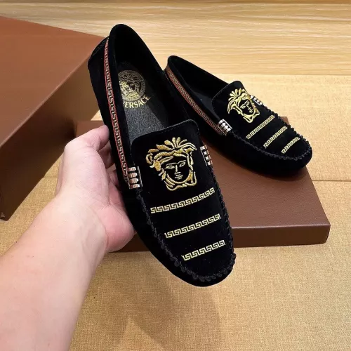 Cheap Versace Leather Shoes For Men #1331277, $$76.00 USD On Versace Leather Shoes