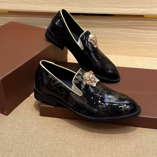 Cheap Versace Leather Shoes For Men #1331278, $$85.00 USD On Versace Leather Shoes