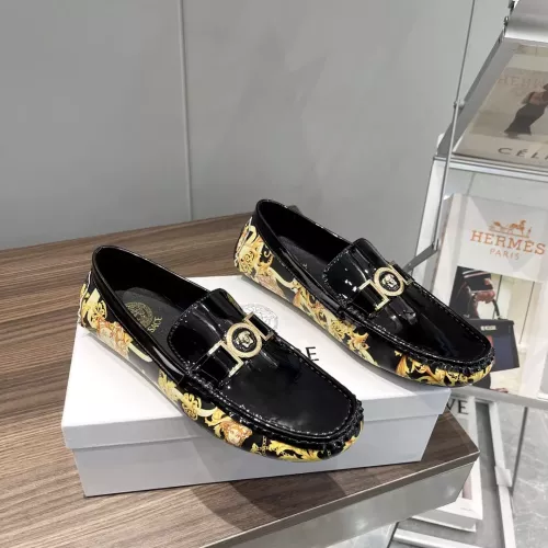 Cheap Versace Leather Shoes For Men #1331279, $$76.00 USD On Versace Leather Shoes
