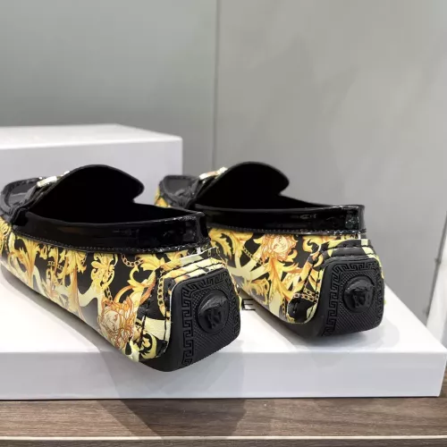 Replica Versace Leather Shoes For Men #1331279 $76.00 USD for Wholesale