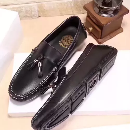 Cheap Versace Leather Shoes For Men #1331287, $$76.00 USD On Versace Leather Shoes