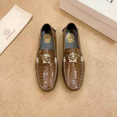 Cheap Versace Leather Shoes For Men #1331288, $$76.00 USD On Versace Leather Shoes