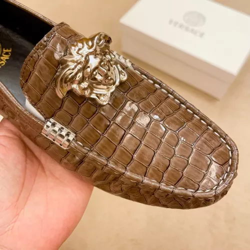 Replica Versace Leather Shoes For Men #1331288 $76.00 USD for Wholesale