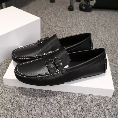 Cheap Versace Leather Shoes For Men #1331290, $$76.00 USD On Versace Leather Shoes