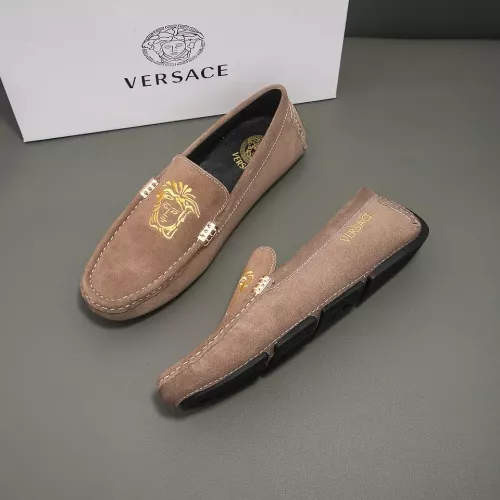 Cheap Versace Leather Shoes For Men #1331291, $$76.00 USD On Versace Leather Shoes