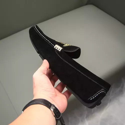 Replica Versace Leather Shoes For Men #1331292 $76.00 USD for Wholesale