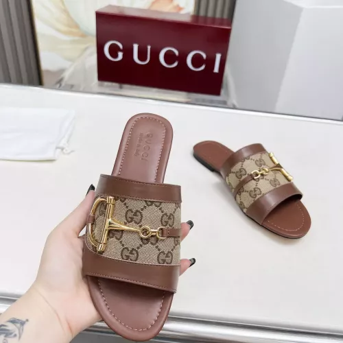 Replica Gucci Slippers For Women #1331335 $88.00 USD for Wholesale