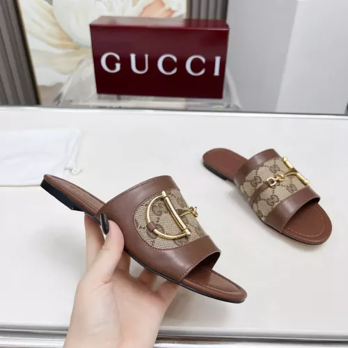 Replica Gucci Slippers For Women #1331335 $88.00 USD for Wholesale