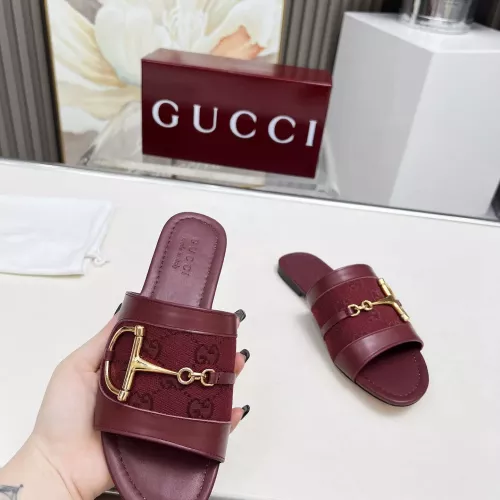 Replica Gucci Slippers For Women #1331337 $88.00 USD for Wholesale