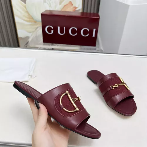 Replica Gucci Slippers For Women #1331337 $88.00 USD for Wholesale