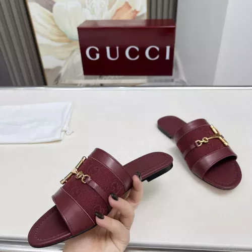 Replica Gucci Slippers For Women #1331337 $88.00 USD for Wholesale