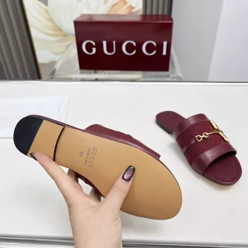 Replica Gucci Slippers For Women #1331337 $88.00 USD for Wholesale