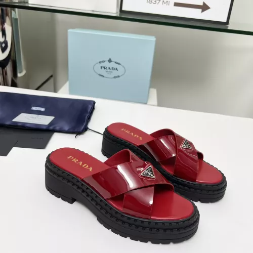 Replica Prada Slippers For Women #1331356 $82.00 USD for Wholesale