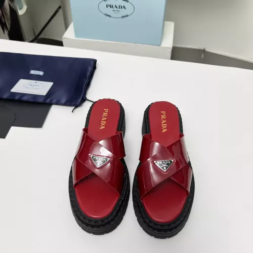 Replica Prada Slippers For Women #1331356 $82.00 USD for Wholesale