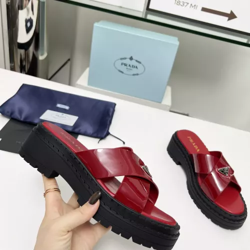Replica Prada Slippers For Women #1331356 $82.00 USD for Wholesale