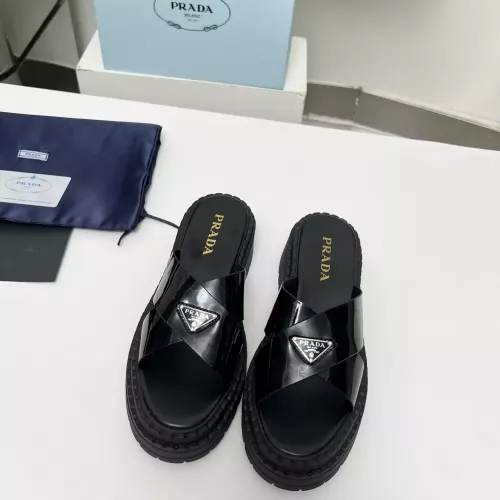 Replica Prada Slippers For Women #1331357 $82.00 USD for Wholesale