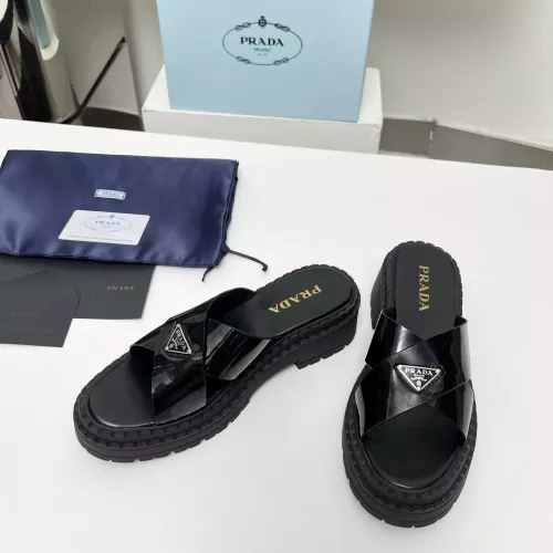 Replica Prada Slippers For Women #1331357 $82.00 USD for Wholesale