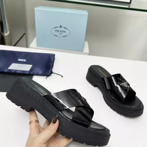 Replica Prada Slippers For Women #1331357 $82.00 USD for Wholesale