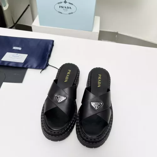 Replica Prada Slippers For Women #1331358 $82.00 USD for Wholesale