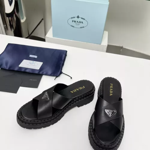 Replica Prada Slippers For Women #1331358 $82.00 USD for Wholesale