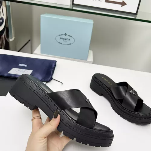 Replica Prada Slippers For Women #1331358 $82.00 USD for Wholesale