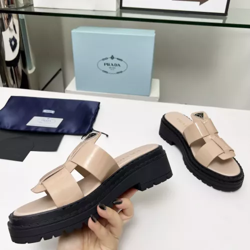 Replica Prada Slippers For Women #1331361 $82.00 USD for Wholesale