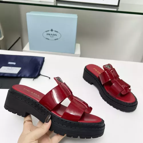 Replica Prada Slippers For Women #1331362 $82.00 USD for Wholesale
