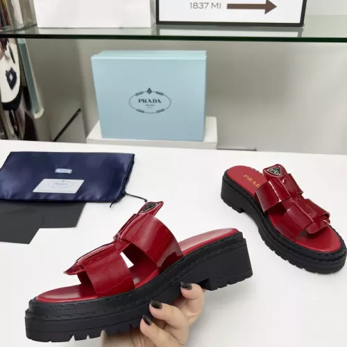 Replica Prada Slippers For Women #1331362 $82.00 USD for Wholesale
