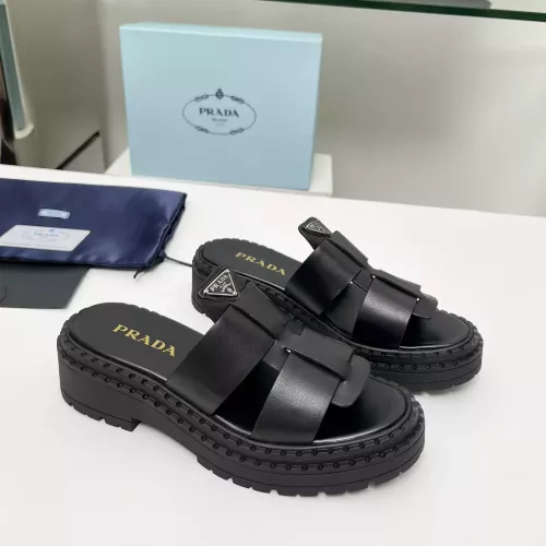 Replica Prada Slippers For Women #1331364 $82.00 USD for Wholesale