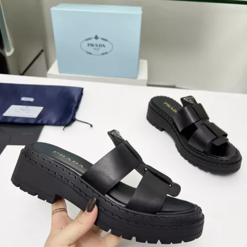 Replica Prada Slippers For Women #1331364 $82.00 USD for Wholesale