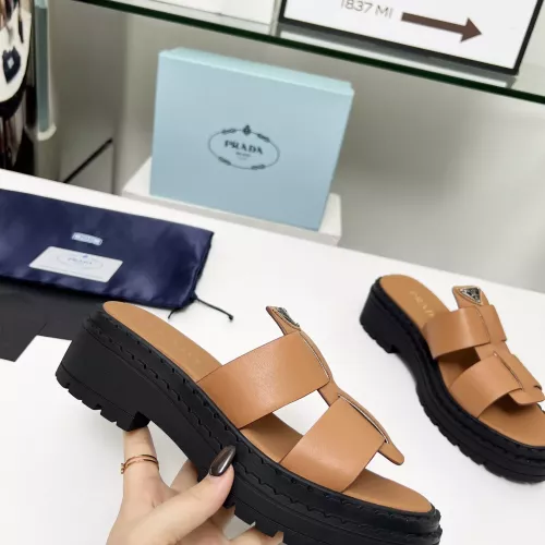 Replica Prada Slippers For Women #1331365 $82.00 USD for Wholesale