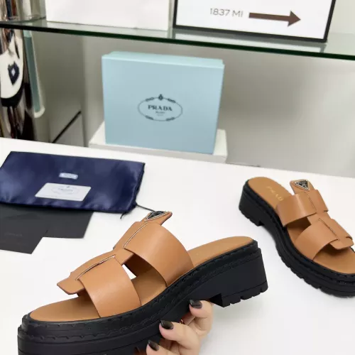 Replica Prada Slippers For Women #1331365 $82.00 USD for Wholesale