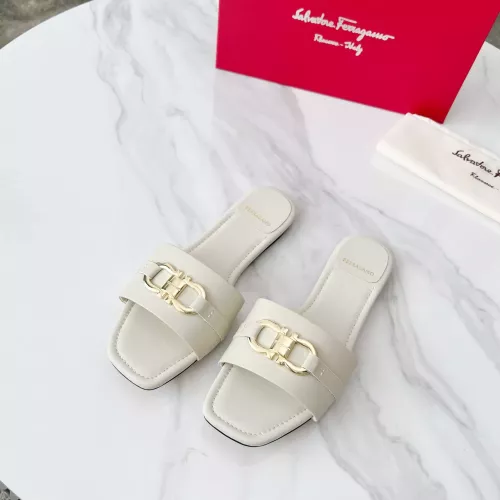 Replica Salvatore Ferragamo Slippers For Women #1331366 $82.00 USD for Wholesale