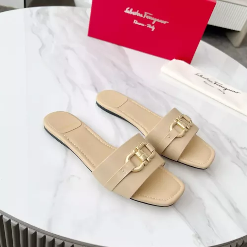 Replica Salvatore Ferragamo Slippers For Women #1331367 $82.00 USD for Wholesale