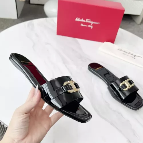 Replica Salvatore Ferragamo Slippers For Women #1331370 $82.00 USD for Wholesale