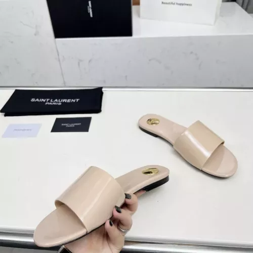 Replica Yves Saint Laurent YSL Slippers For Women #1331371 $85.00 USD for Wholesale