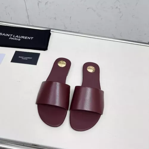 Replica Yves Saint Laurent YSL Slippers For Women #1331375 $85.00 USD for Wholesale