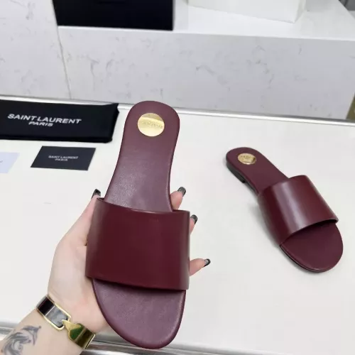 Replica Yves Saint Laurent YSL Slippers For Women #1331375 $85.00 USD for Wholesale