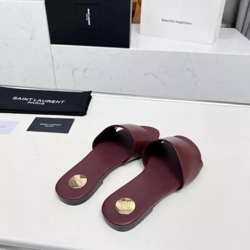 Replica Yves Saint Laurent YSL Slippers For Women #1331375 $85.00 USD for Wholesale