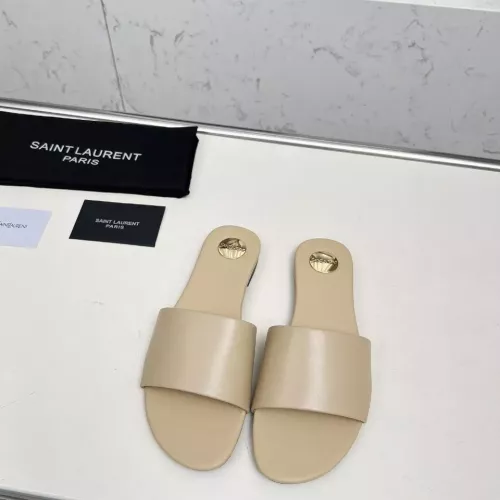 Replica Yves Saint Laurent YSL Slippers For Women #1331376 $85.00 USD for Wholesale