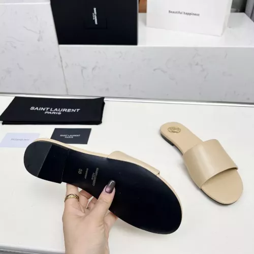 Replica Yves Saint Laurent YSL Slippers For Women #1331376 $85.00 USD for Wholesale