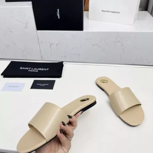 Replica Yves Saint Laurent YSL Slippers For Women #1331376 $85.00 USD for Wholesale