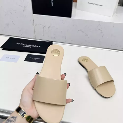 Replica Yves Saint Laurent YSL Slippers For Women #1331376 $85.00 USD for Wholesale