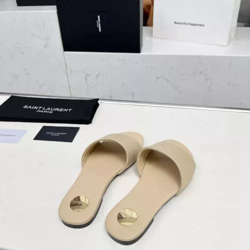 Replica Yves Saint Laurent YSL Slippers For Women #1331376 $85.00 USD for Wholesale
