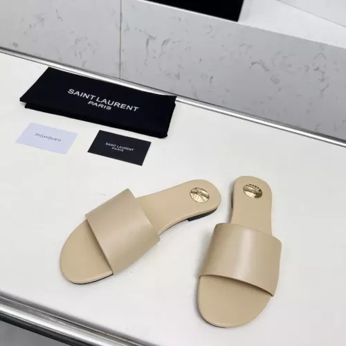 Replica Yves Saint Laurent YSL Slippers For Women #1331376 $85.00 USD for Wholesale