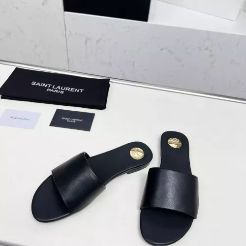 Replica Yves Saint Laurent YSL Slippers For Women #1331377 $85.00 USD for Wholesale