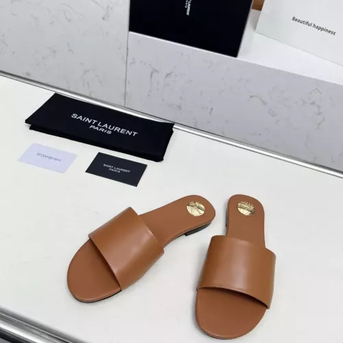 Replica Yves Saint Laurent YSL Slippers For Women #1331378 $85.00 USD for Wholesale