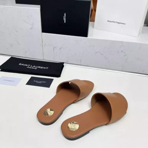 Replica Yves Saint Laurent YSL Slippers For Women #1331378 $85.00 USD for Wholesale