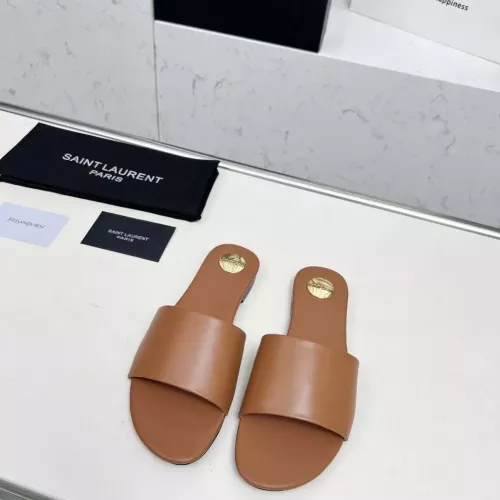 Replica Yves Saint Laurent YSL Slippers For Women #1331378 $85.00 USD for Wholesale