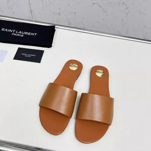 Replica Yves Saint Laurent YSL Slippers For Women #1331379 $85.00 USD for Wholesale